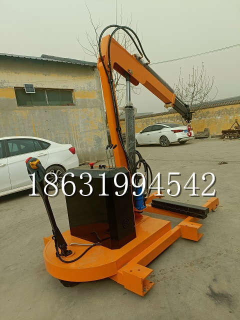 广元市自卸车厢随车吊 自制轮式四不像起重机 四驱平板吊 5吨 贵盛